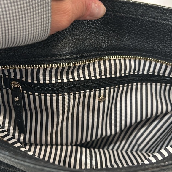 Kate Spade ♠️ Cobble Hill Black Pebbled Leather Kiernan Shoulder Bag - Picture 8 of 16